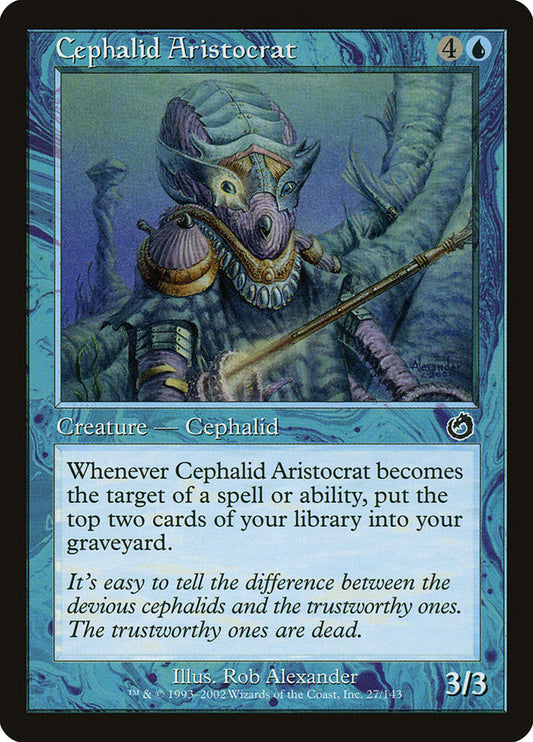 Cephalid Aristocrat front