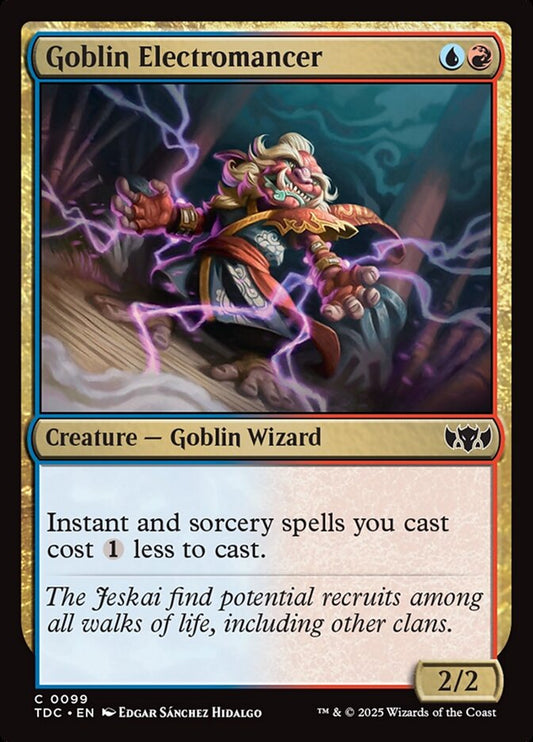 Goblin Electromancer front