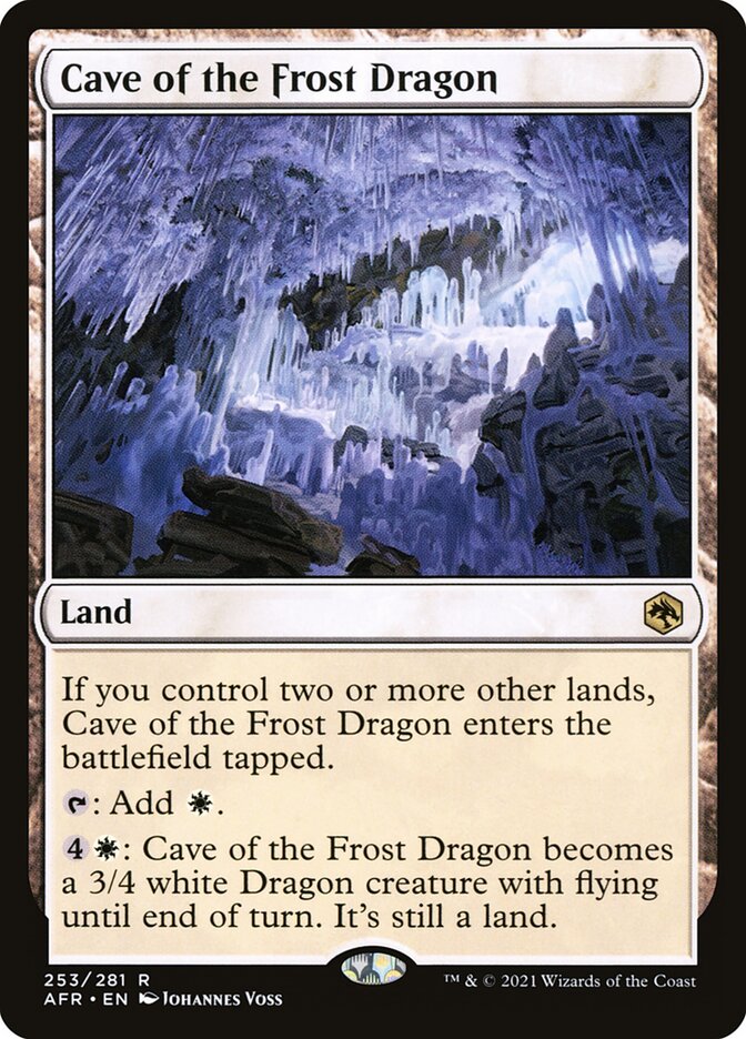 Cave of the Frost Dragon front
