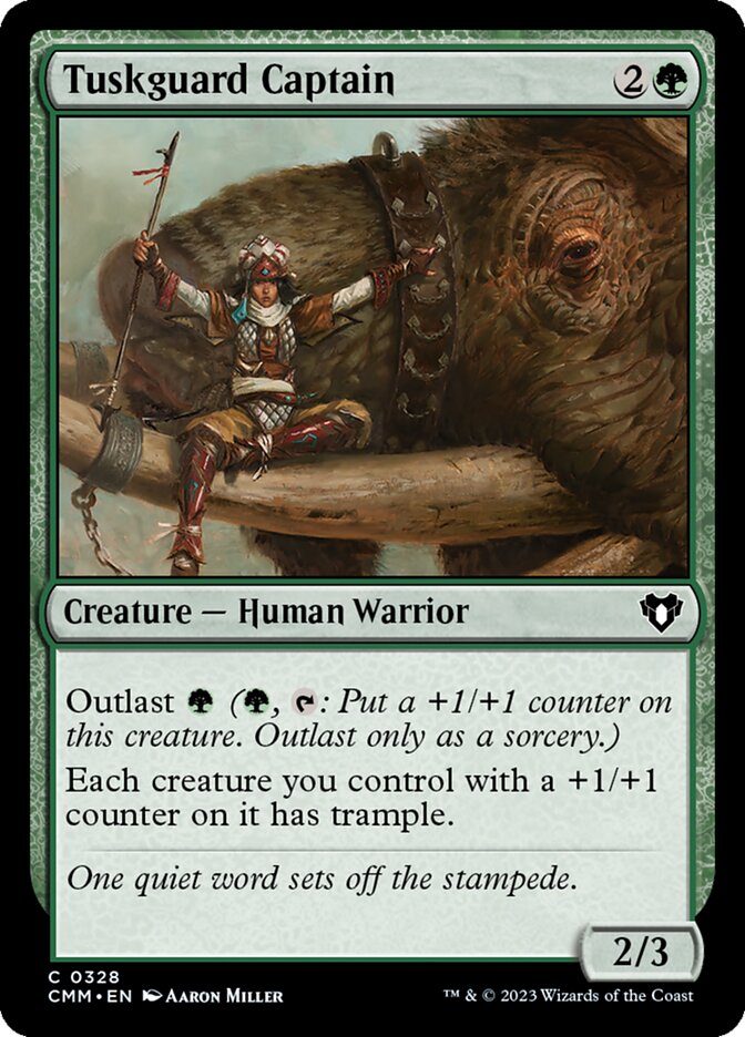 Tuskguard Captain front
