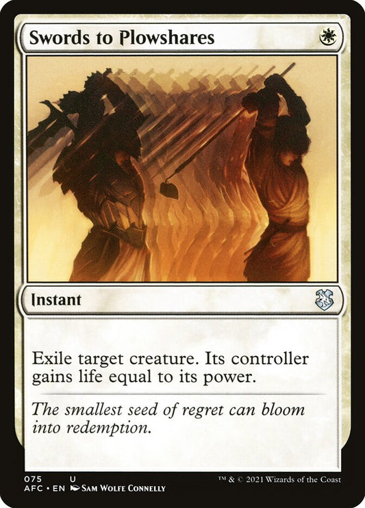 Swords to Plowshares front