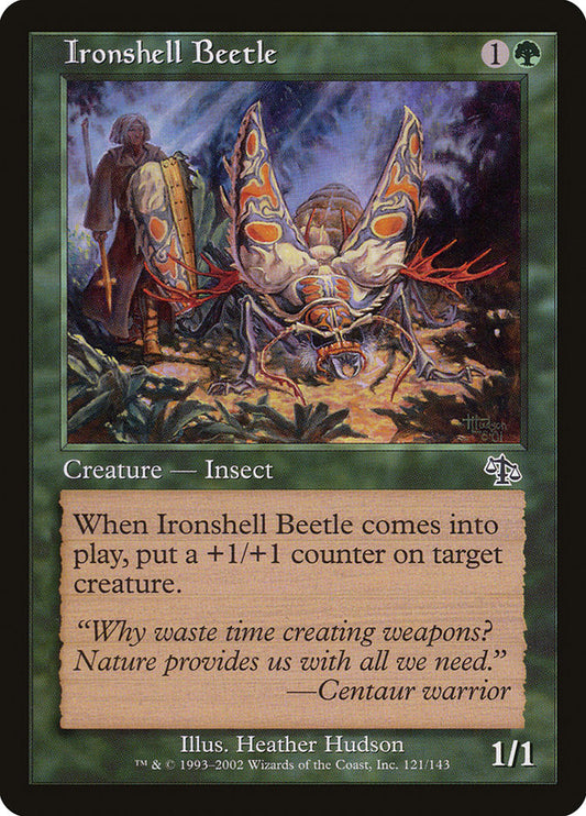 Ironshell Beetle front