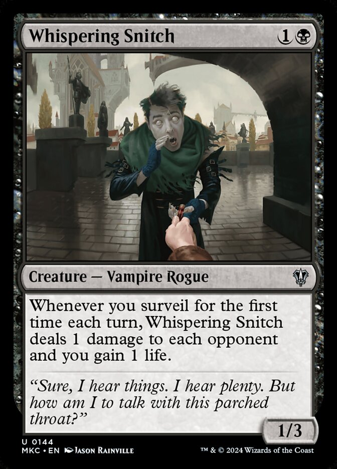 Whispering Snitch front