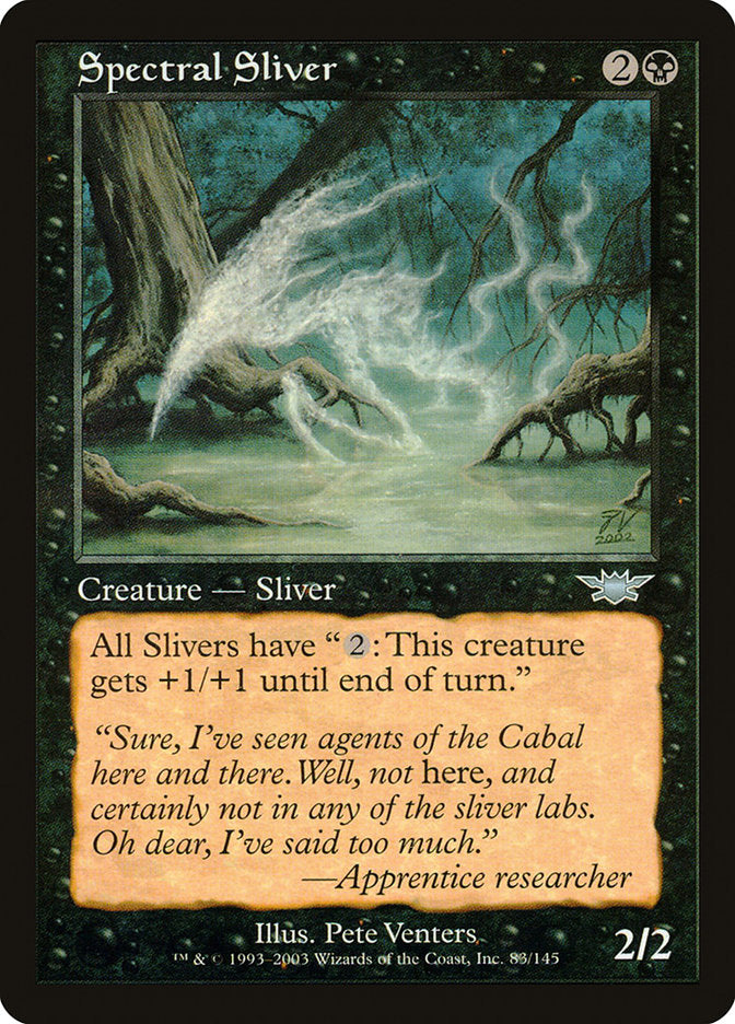 Spectral Sliver front