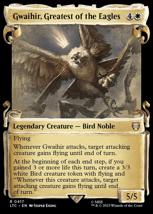Gwaihir, Greatest of the Eagles front