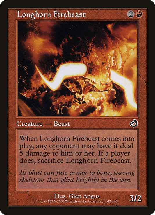 Longhorn Firebeast front