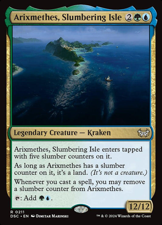 Arixmethes, Slumbering Isle front
