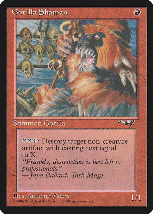 Gorilla Shaman front