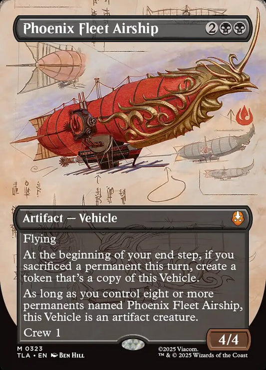 Phoenix Fleet Airship front
