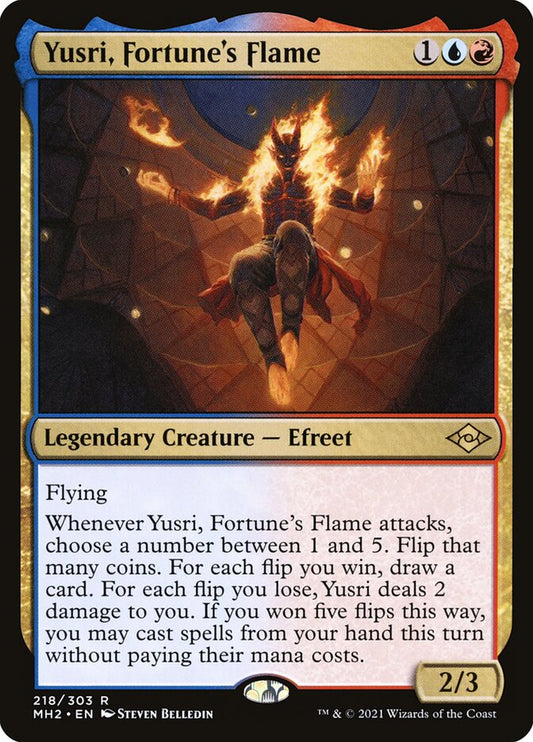 Yusri, Fortune's Flame front