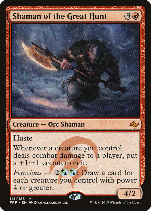 Shaman of the Great Hunt front
