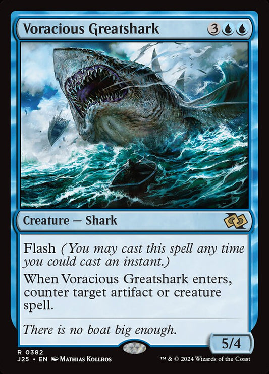 Voracious Greatshark front
