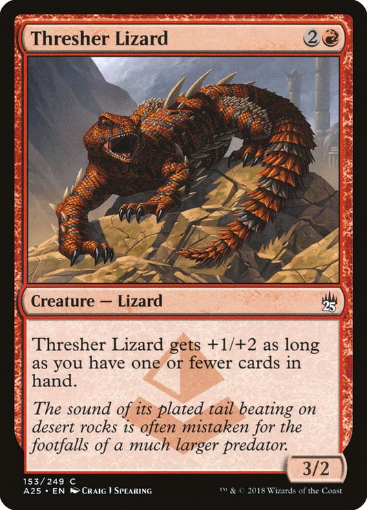 Thresher Lizard front