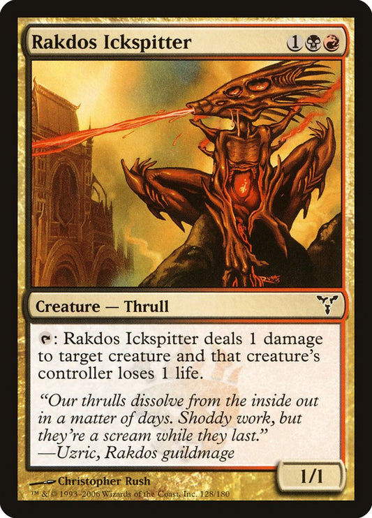 Rakdos Ickspitter front