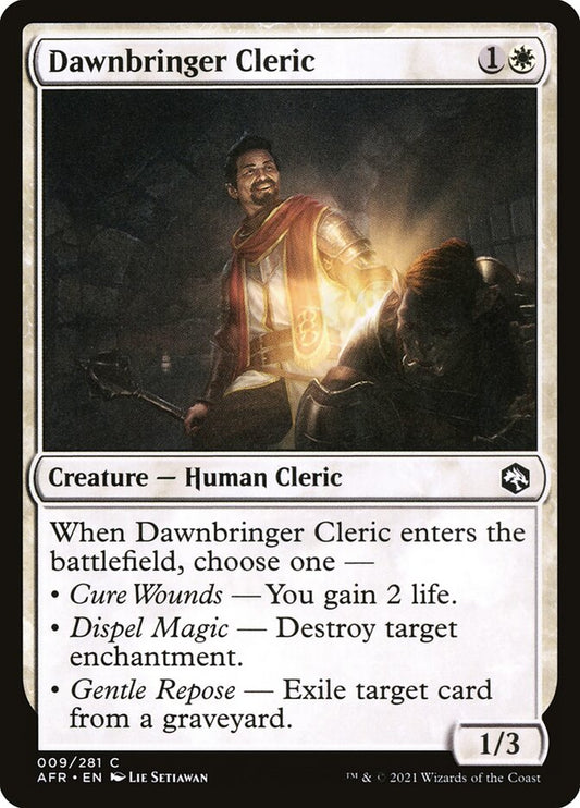 Dawnbringer Cleric front