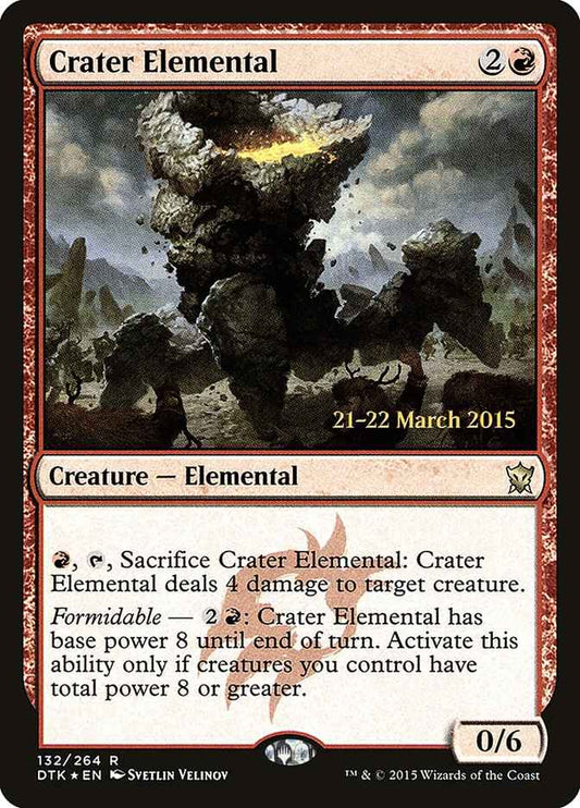 Crater Elemental Prerelease
