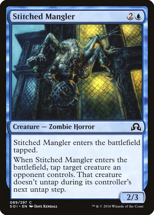 Stitched Mangler front