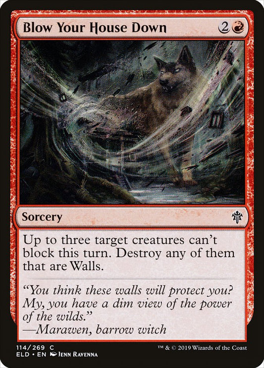 Blow Your House Down front