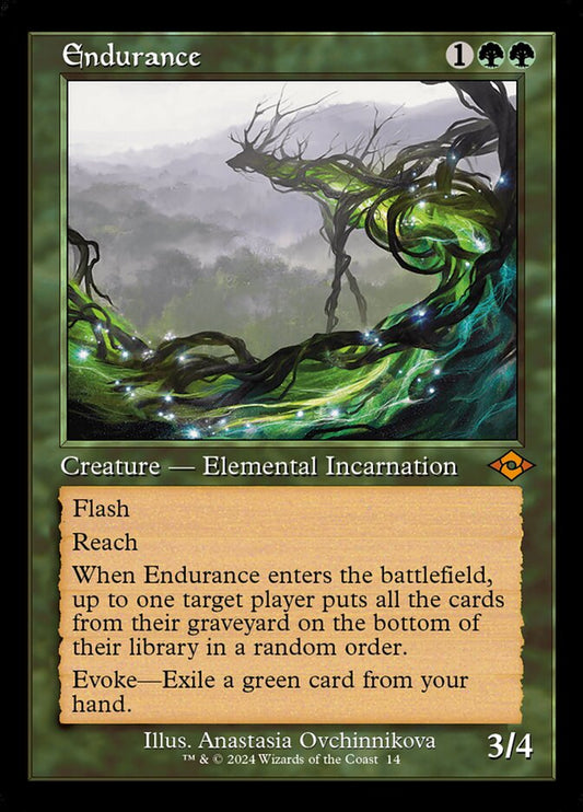 Endurance front