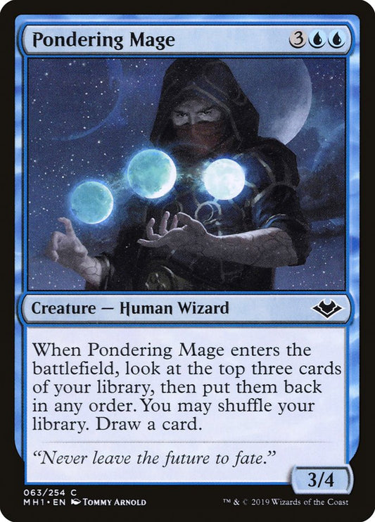 Pondering Mage front