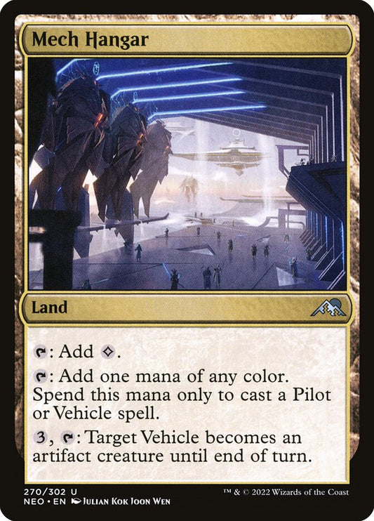 Mech Hangar front