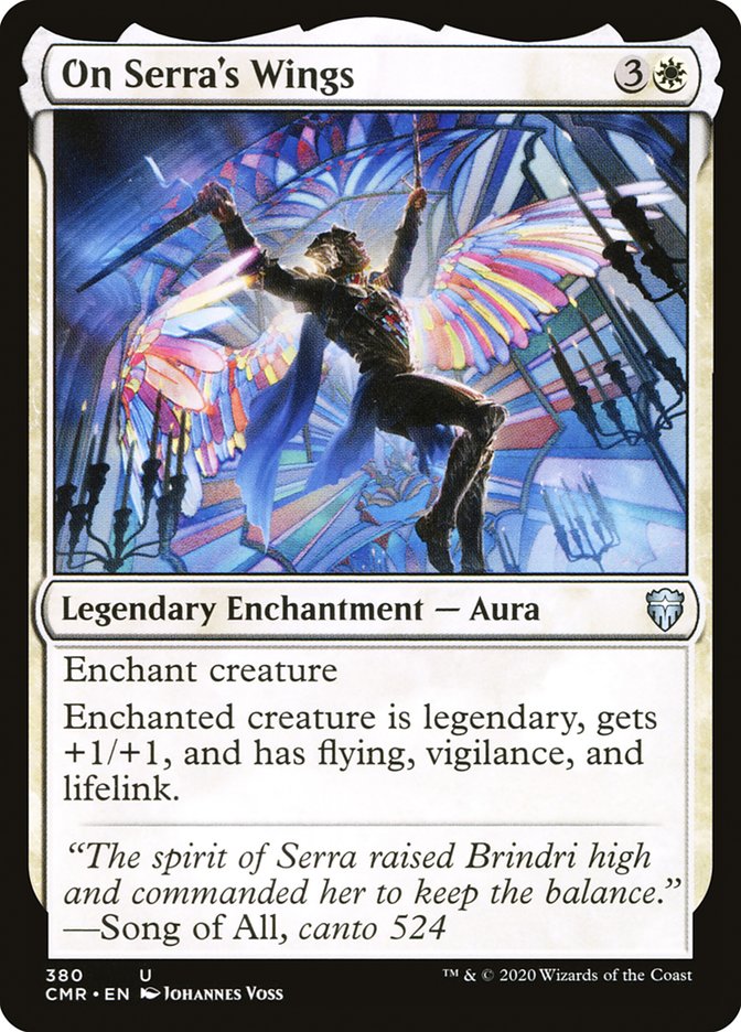 On Serra's Wings front