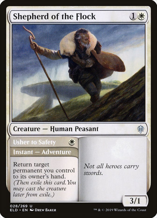 Shepherd of the Flock // Usher to Safety front