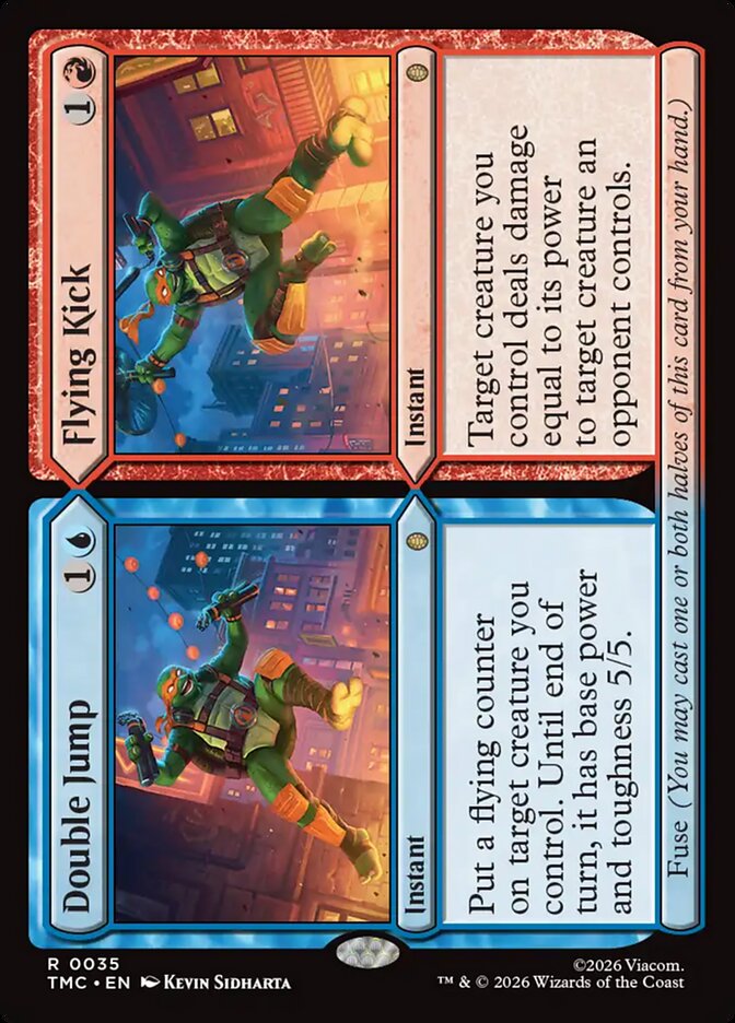 Double Jump // Flying Kick back