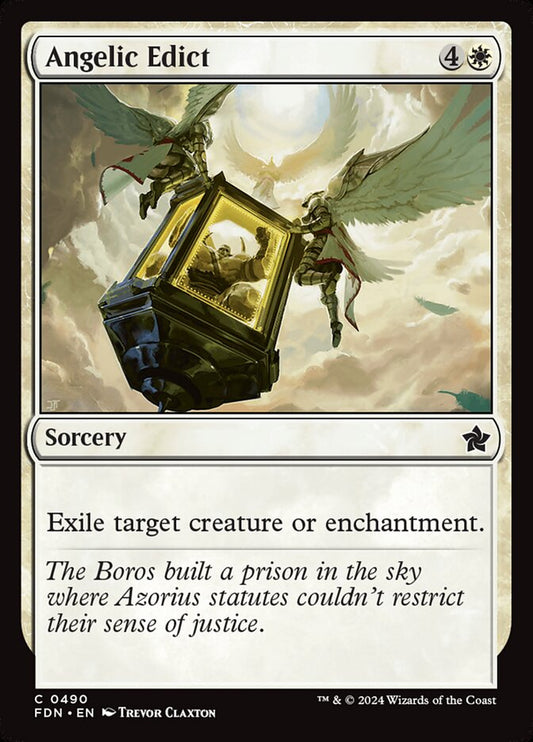 Angelic Edict front