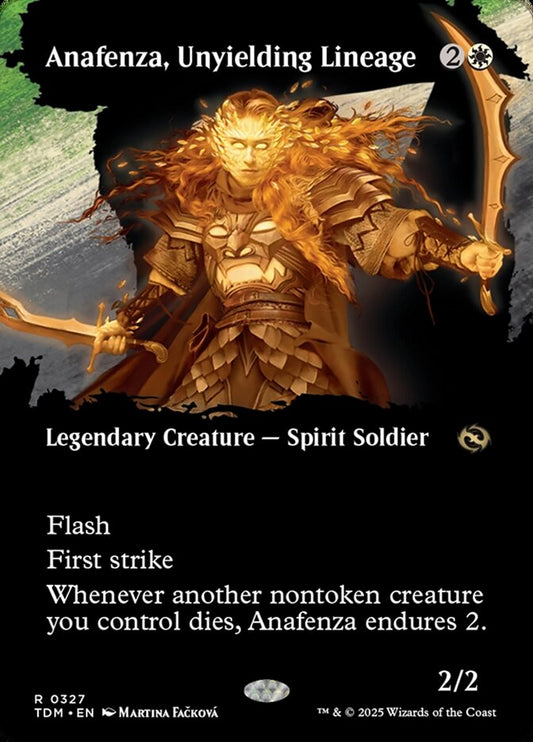 Anafenza, Unyielding Lineage front