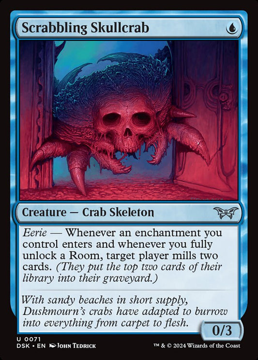 Scrabbling Skullcrab front