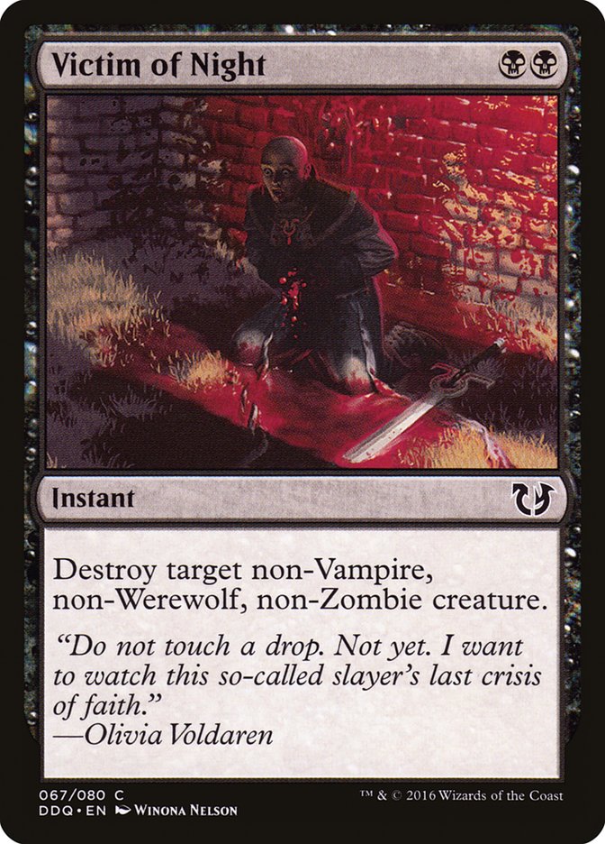 Victim of Night front