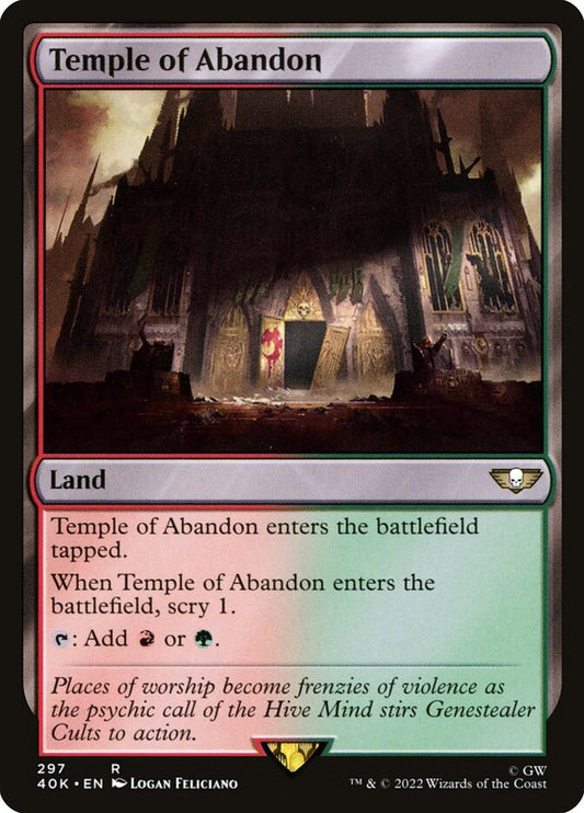 Temple of Abandon front