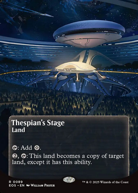 Thespian's Stage front