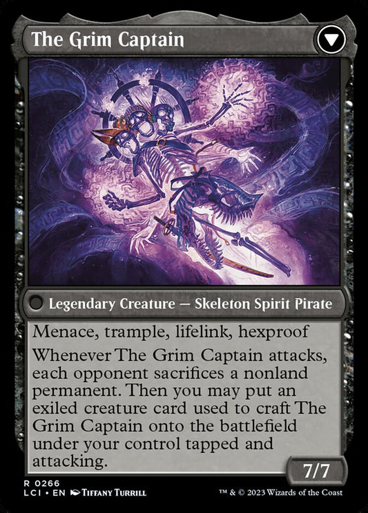 Throne of the Grim Captain // The Grim Captain back