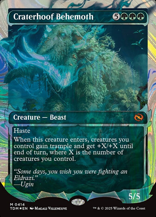 Craterhoof Behemoth front