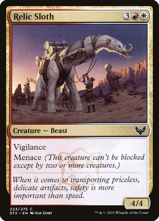 Relic Sloth front