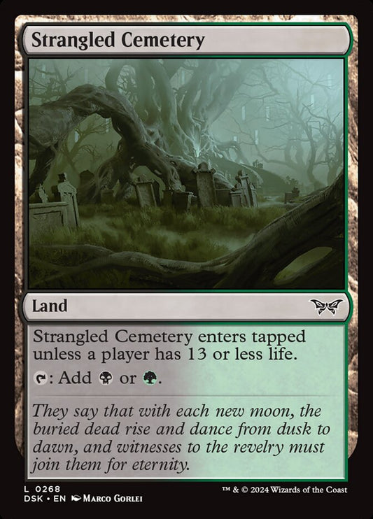 Strangled Cemetery front