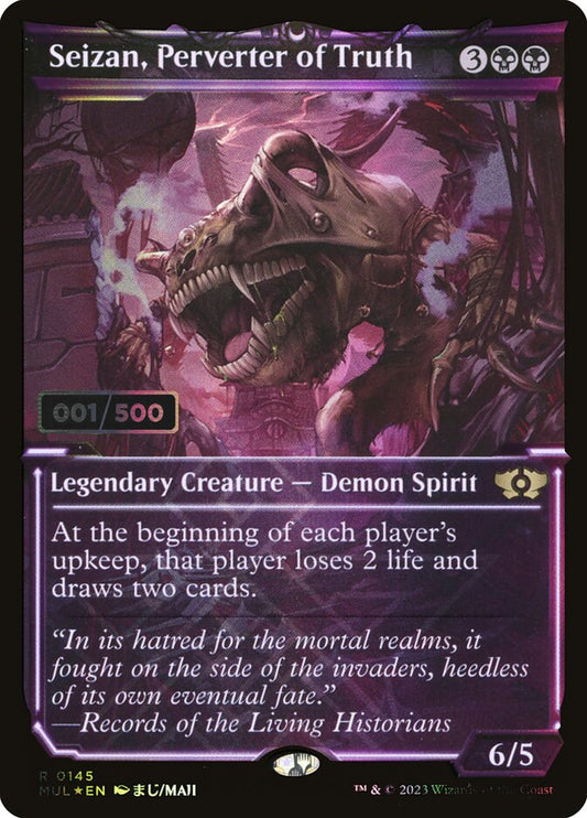 Seizan, Perverter of Truth front