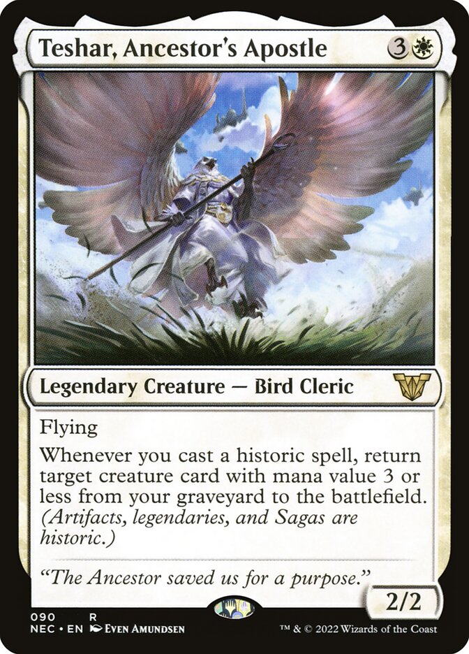 Teshar, Ancestor's Apostle front