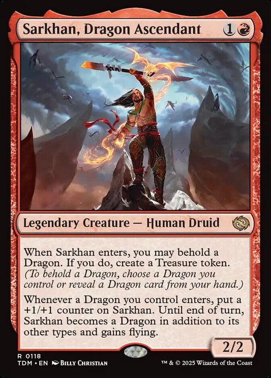 Sarkhan, Dragon Ascendant front