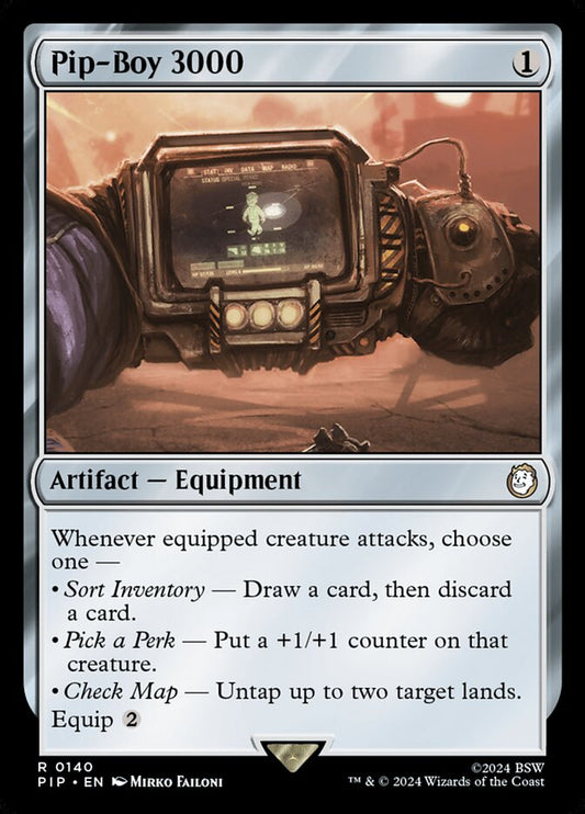 Pip-Boy 3000 front