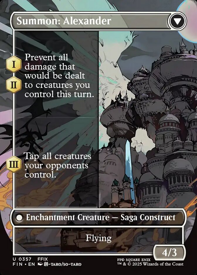 Crystal Fragments // Summon: Alexander back