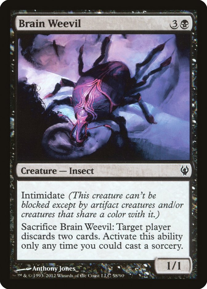 Brain Weevil front