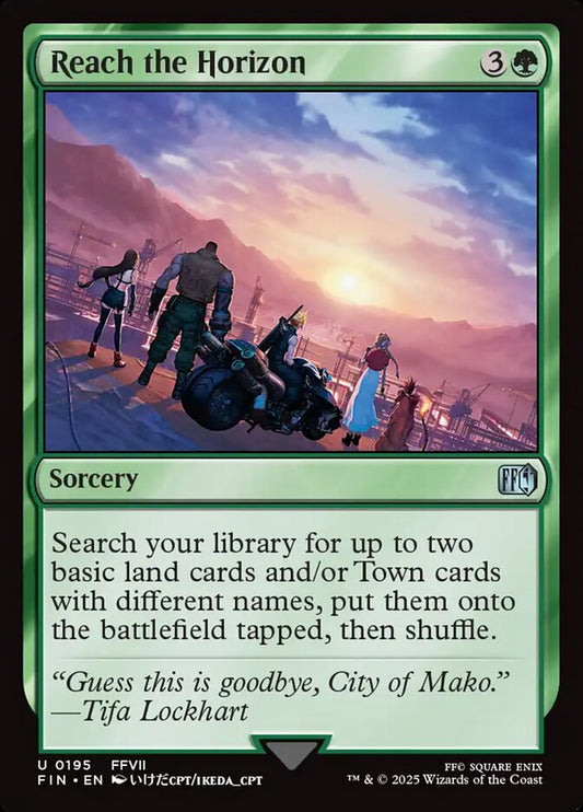 Reach the Horizon front