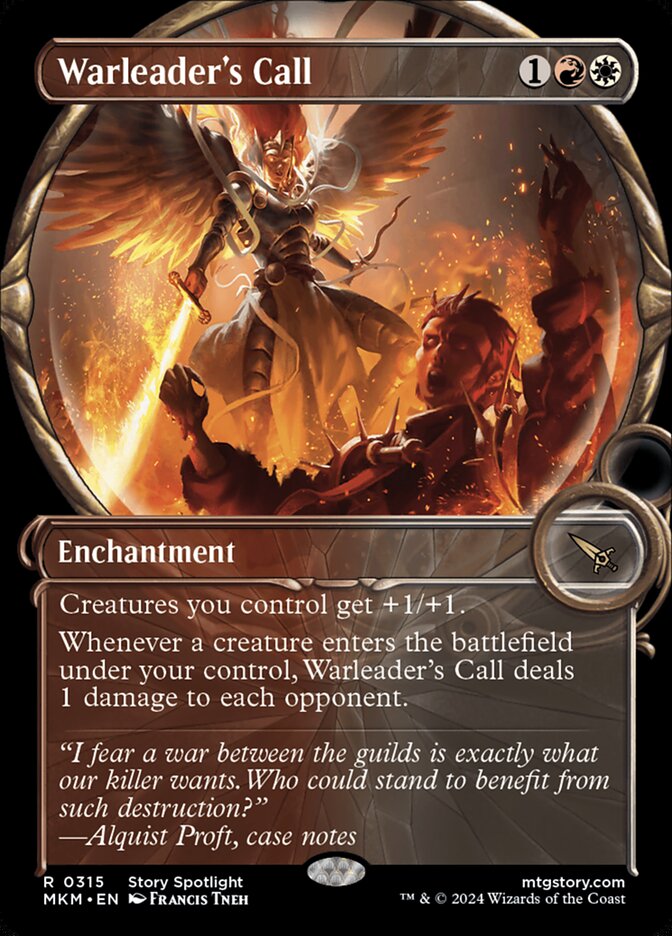 Warleader's Call front