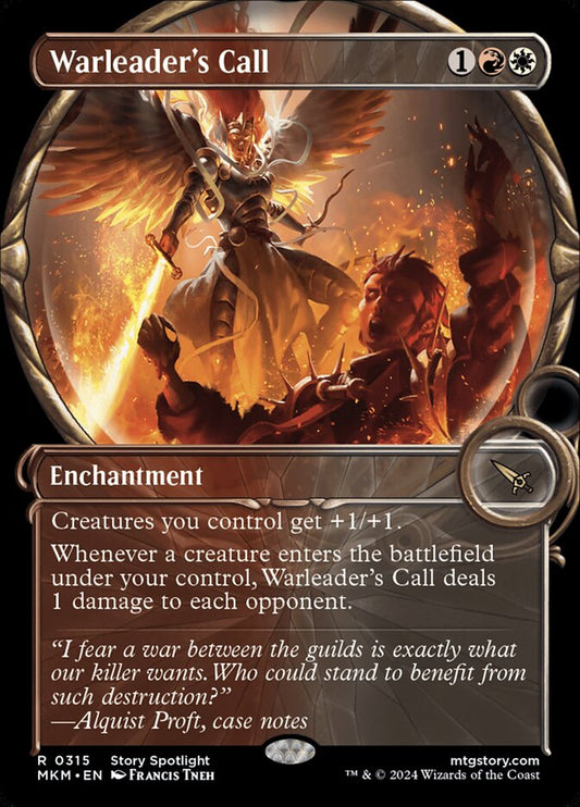 Warleader's Call front