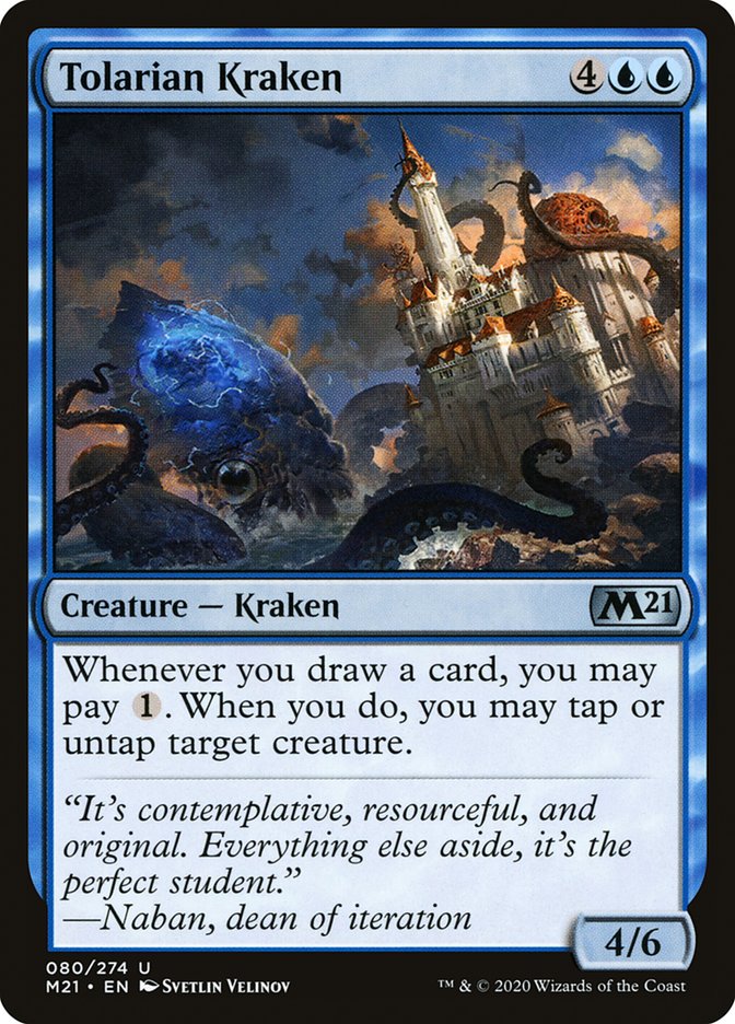 Tolarian Kraken front
