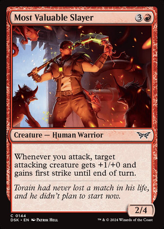 Most Valuable Slayer front