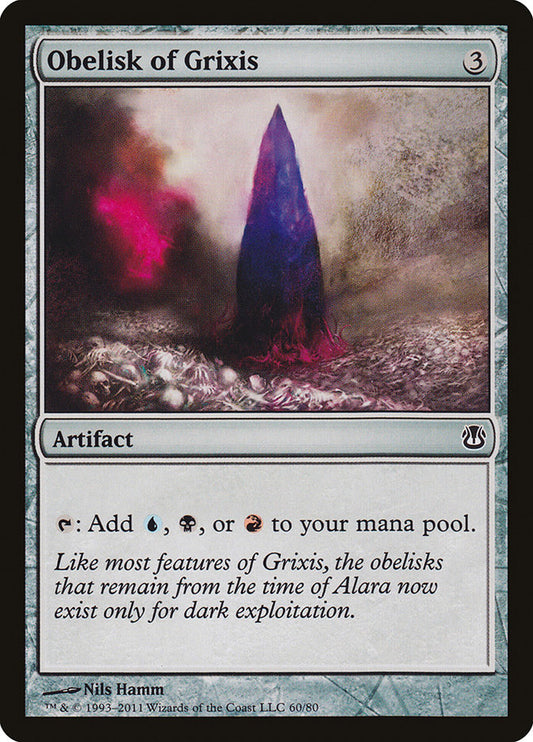 Obelisk of Grixis front